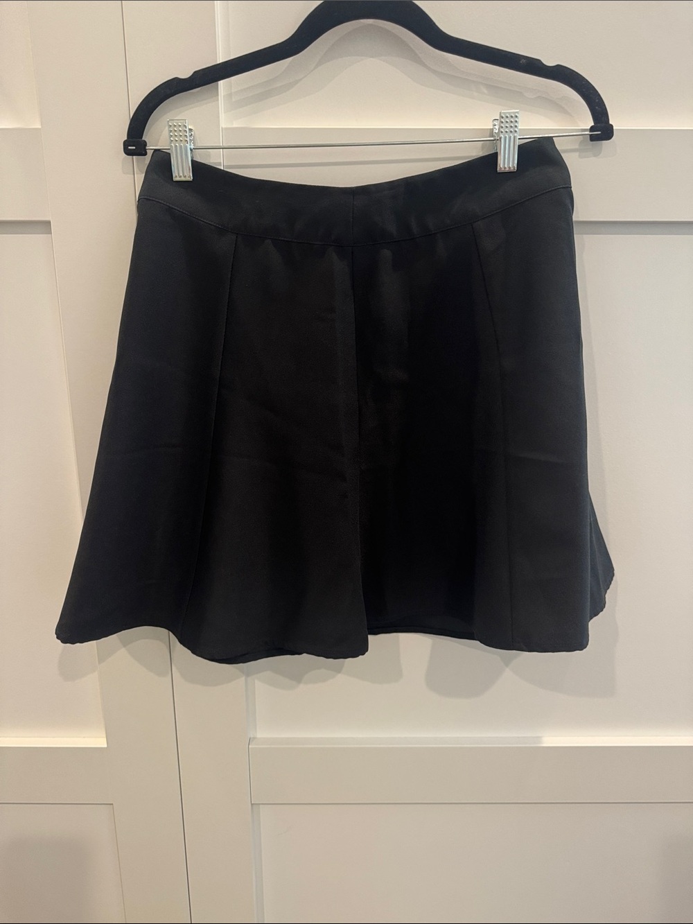 Classic Black A-Line Skirt - Women's